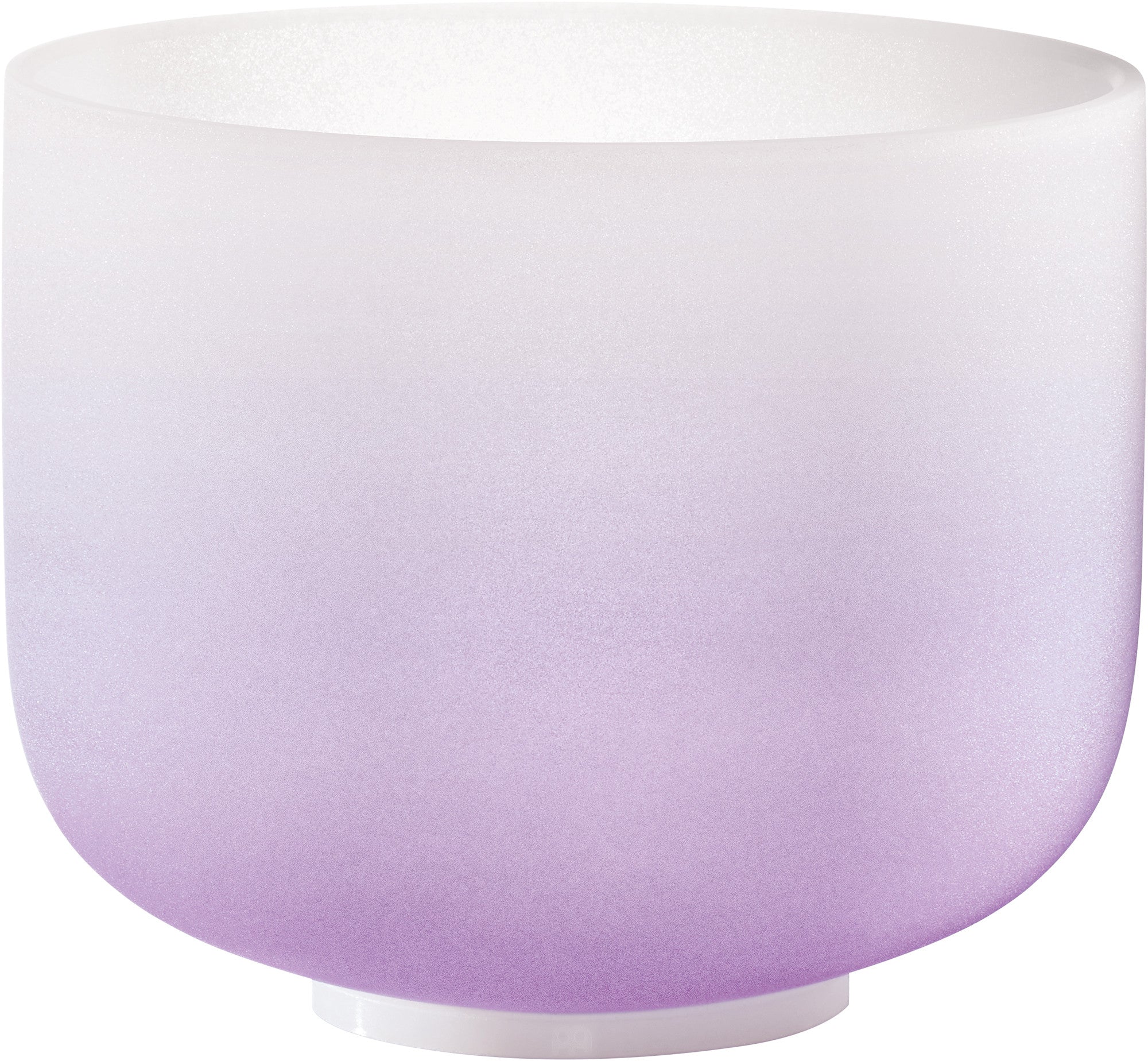 MEINL Sonic Energy Farbig-mattierte Kristallklangschale 8" - B4/Crown Chakra/440 Hz - violett