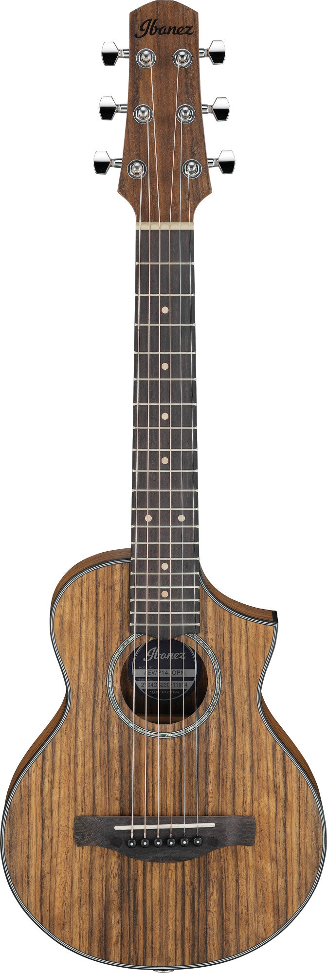 IBANEZ EWP Piccolo Gitarre 6-String - Open Pore Natural