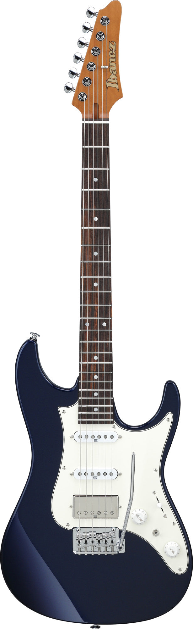 IBANEZ Prestige AZN E-Gitarre 6-String - Dark Tide Blue + Koffer