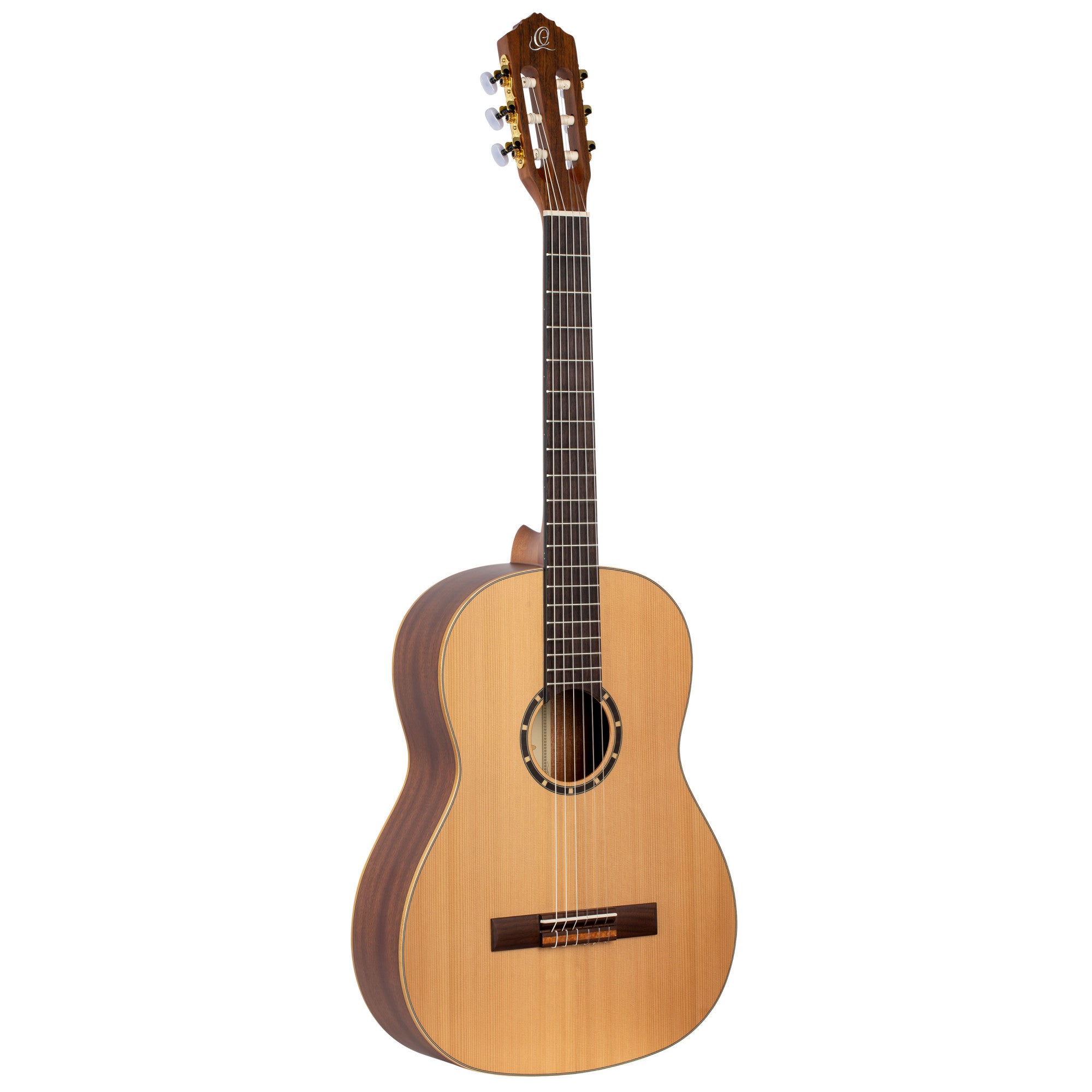 ORTEGA Family Series Pro 4/4 Slim Neck Konzertgitarre 6 String - Zeder / Mahagoni Natur + Bag