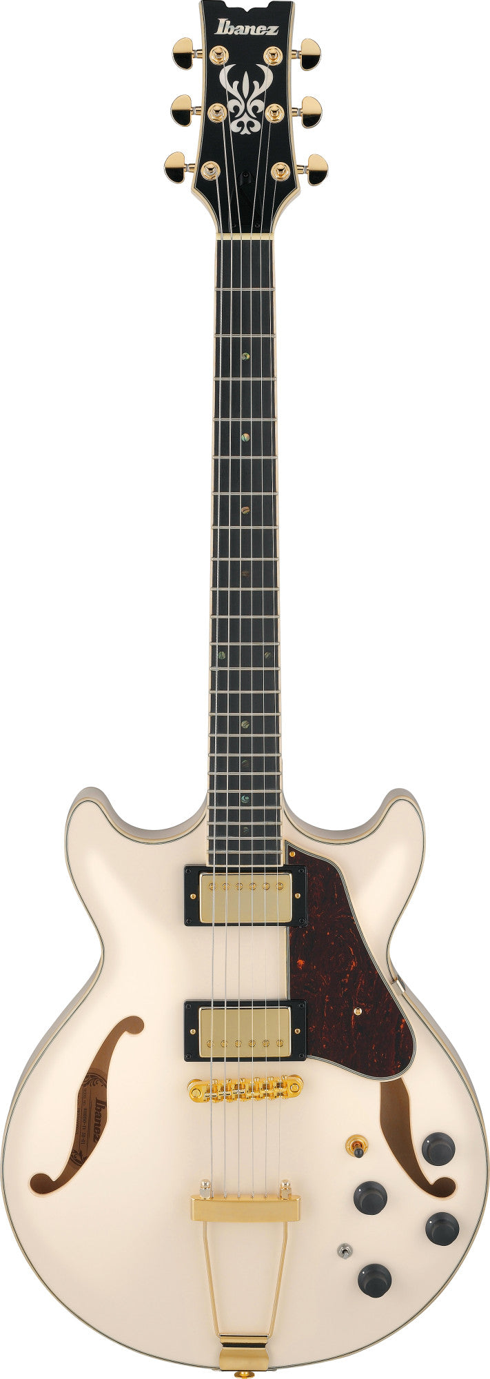 IBANEZ Artcore Expressionist AM Hollowbody Gitarre 6-String - Ivory
