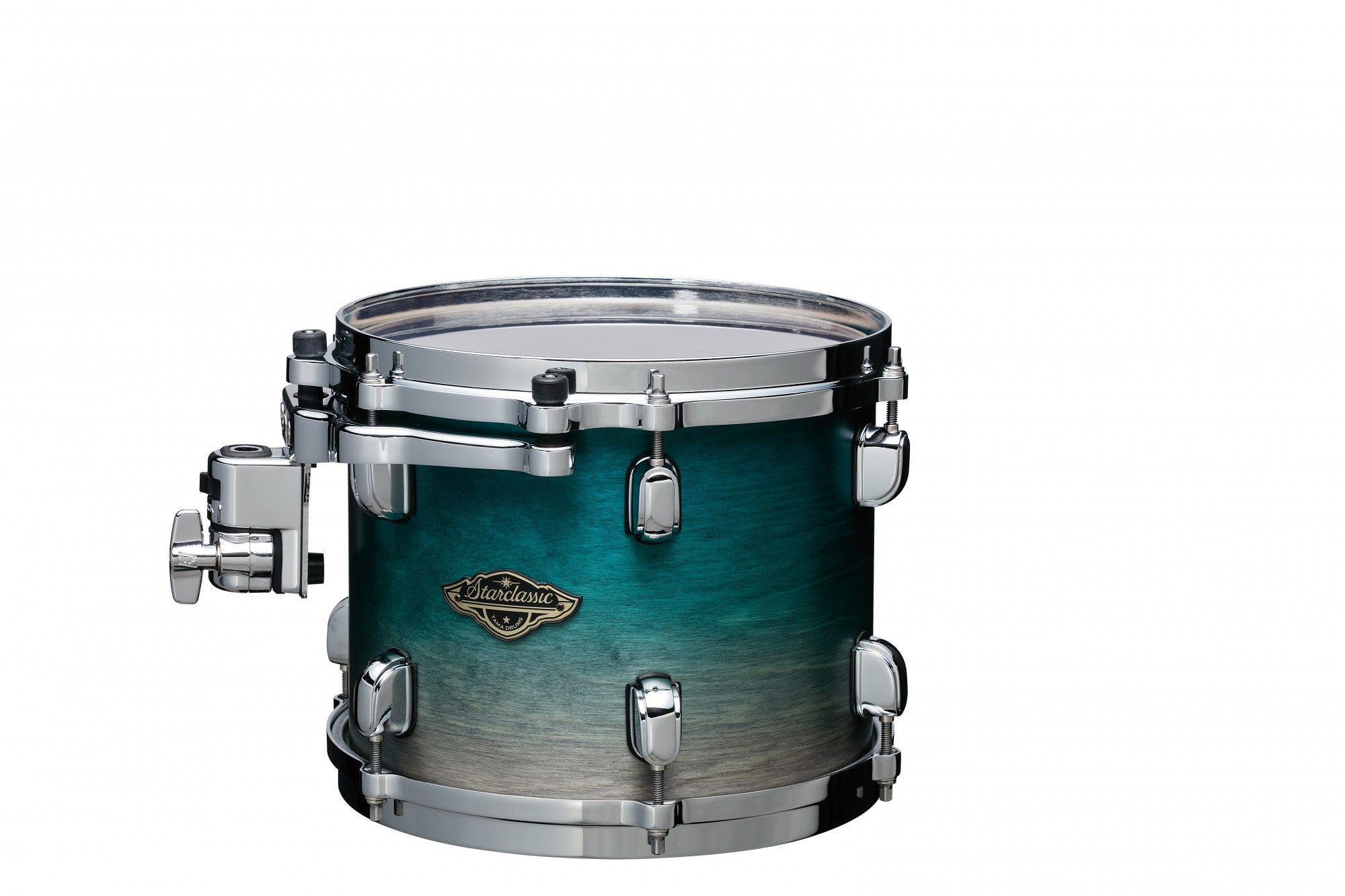 TAMA Starclassic Walnut/Birch Lacquer Rack Tom 13" x 9" - Satin Sapphire Fade/Chrom HW