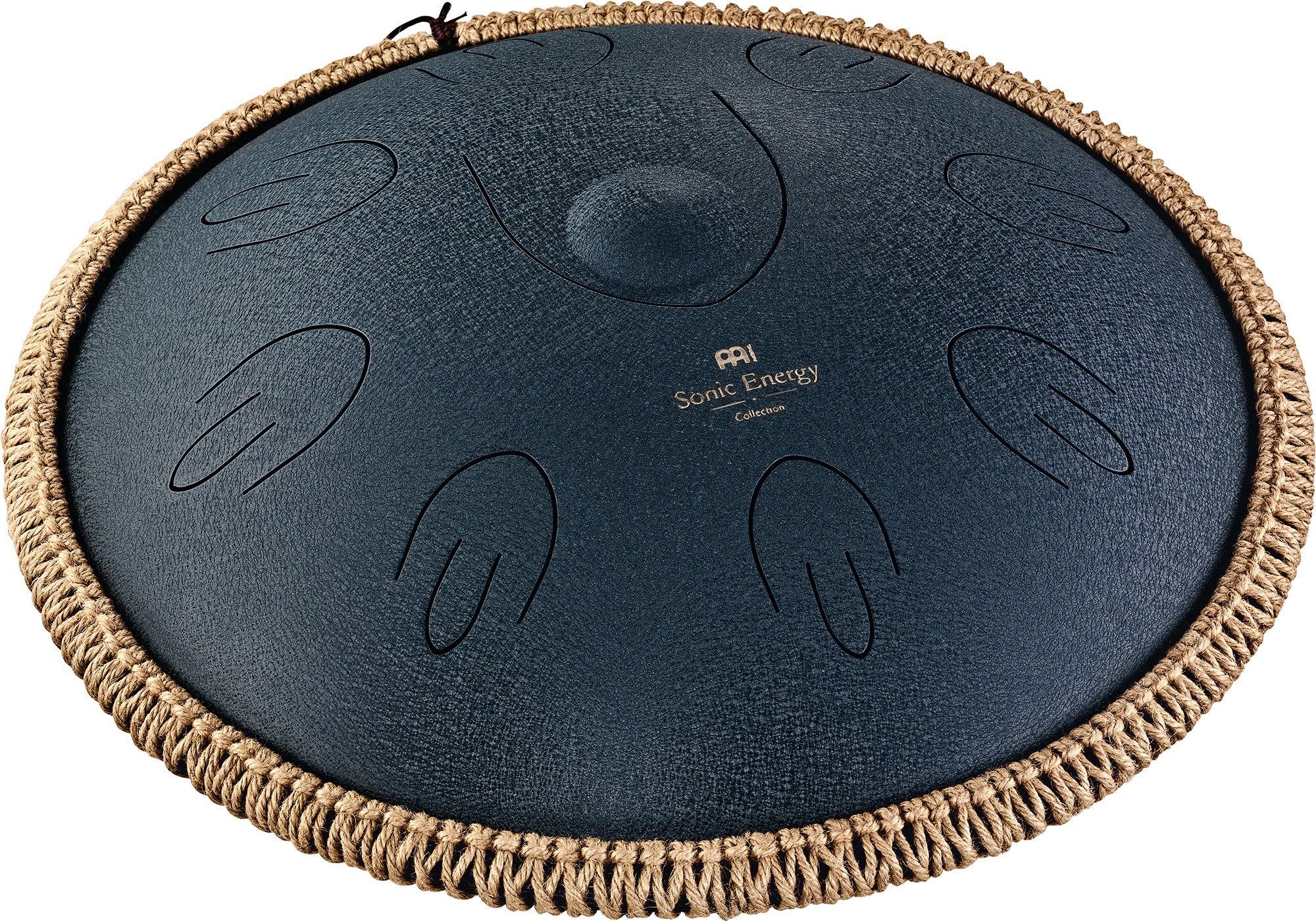 MEINL Sonic Energy Octave Steel Tongue Drum 16" - D Amara/9 Töne/440 Hz - Marineblau