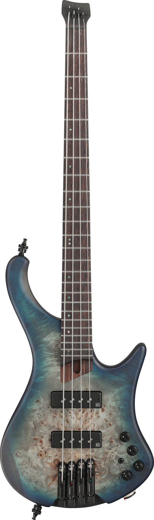 IBANEZ Bass Workshop EHB E-Bass 4-String - Cosmic Blue Starburst Flat + Gigbag