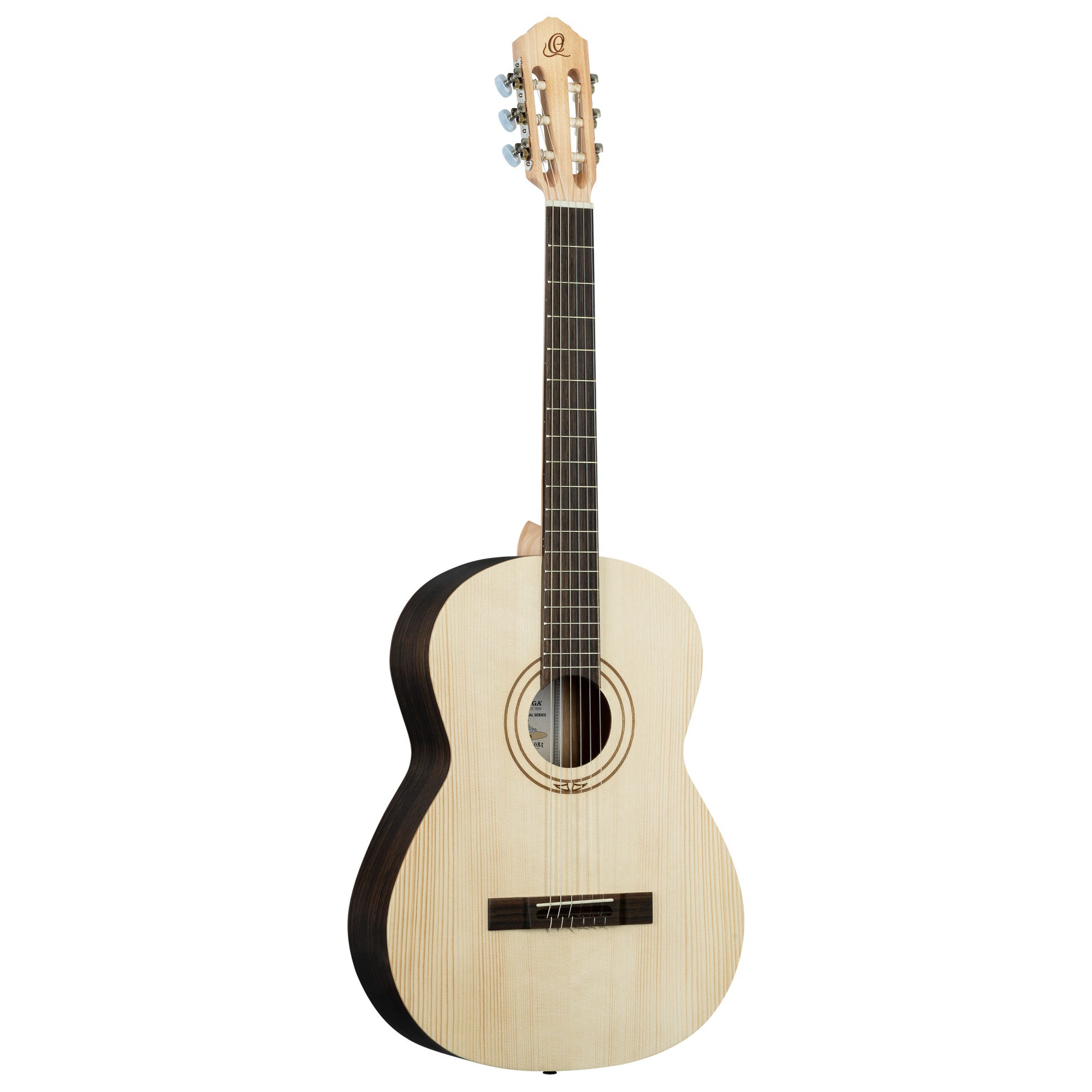 ORTEGA Traditional Series 4/4 Konzertgitarre 6-String - Natur Fichte