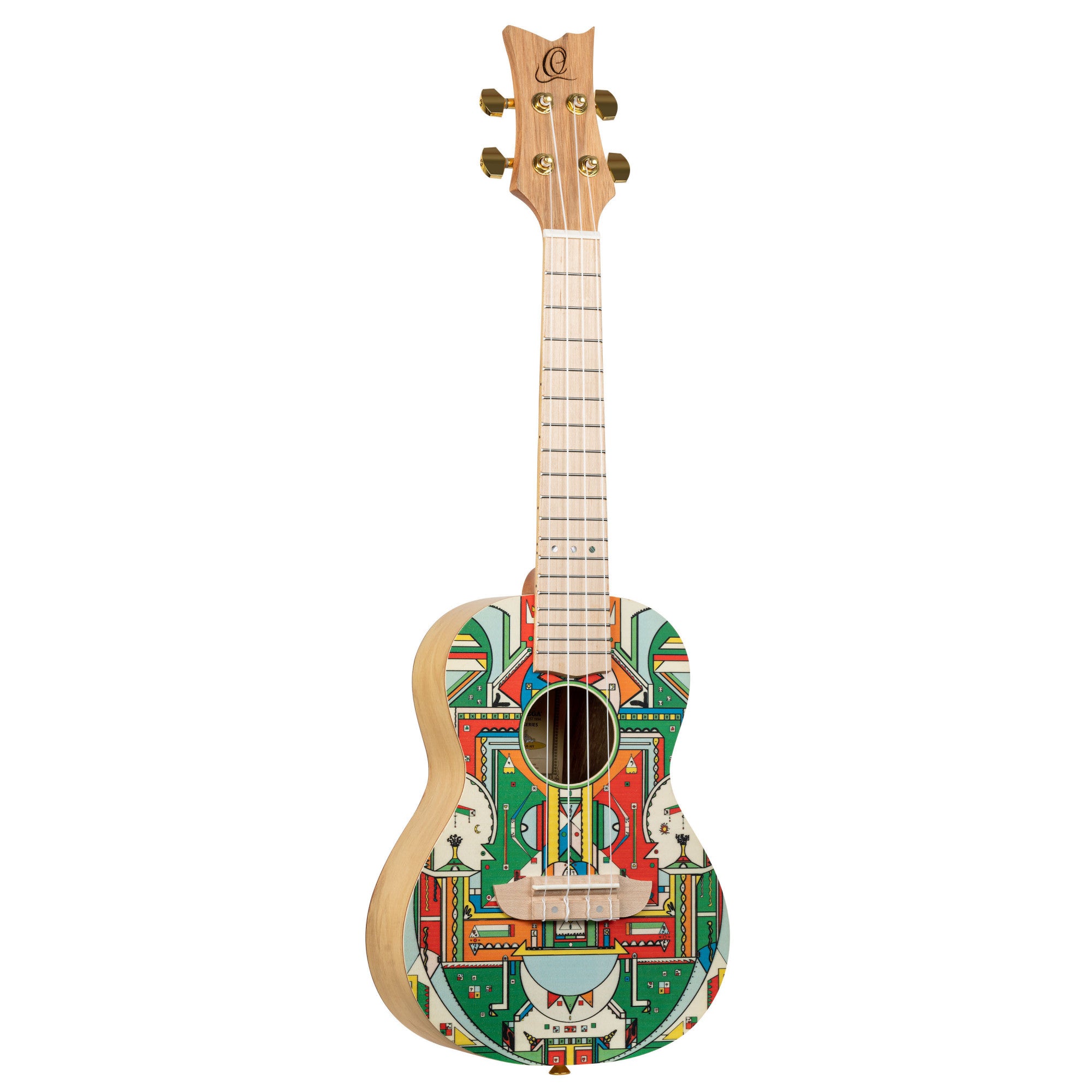 ORTEGA Art Serie Konzert Ukulele 4 String - Spruce / Catalpa Himalaya