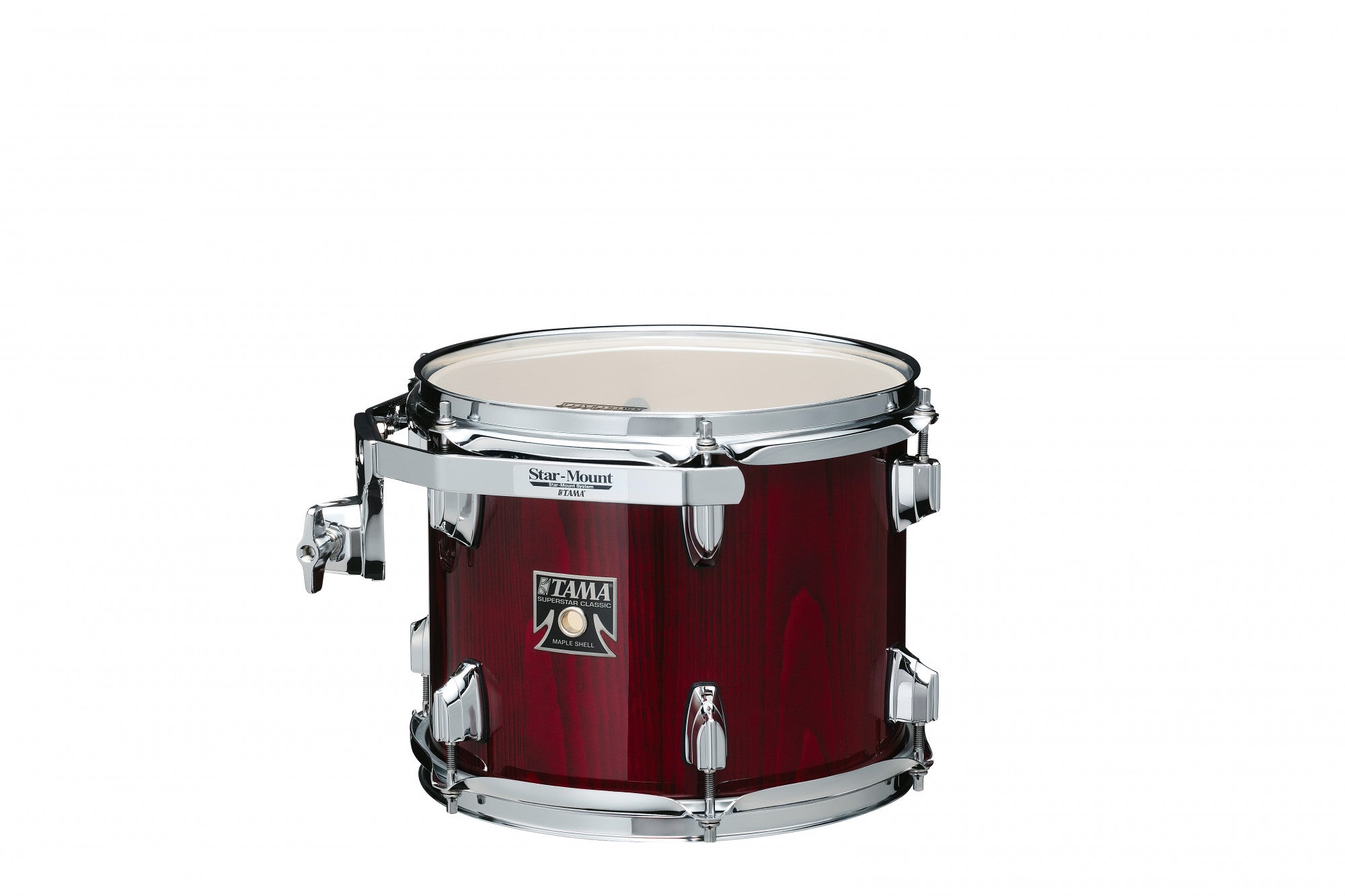 TAMA Superstar Classic Rack Tom 8" x 6" - Gloss Garnet Lacebark Pine/Chrom HW