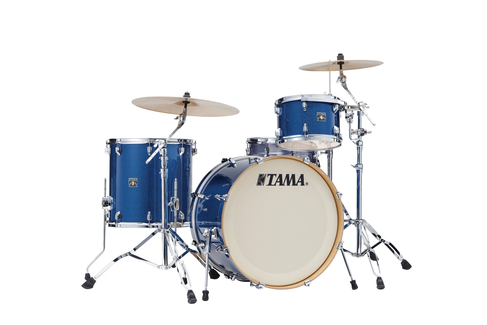 TAMA Superstar Classic Shell Kit 3 teilig - Indigo Sparkle/Chrom HW
