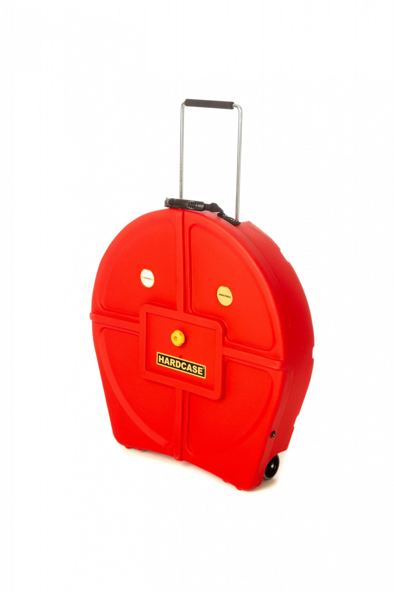 HARDCASE Cymbal Trolley-Case 22" für 9 Becken - Red