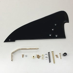 IBANEZ Acryl Pickguard - schwarz matt für AFC 2PU