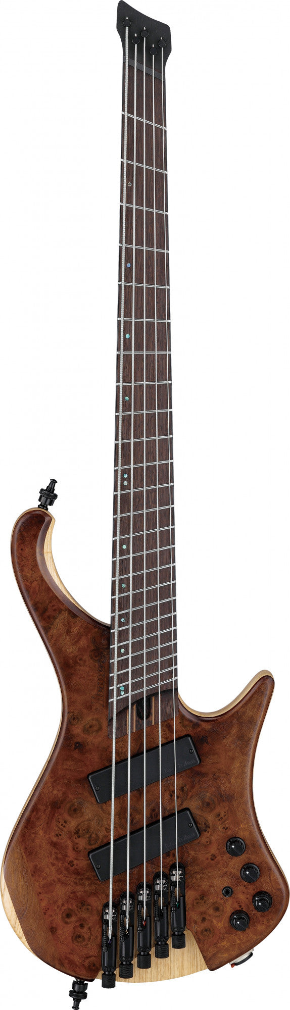 IBANEZ Bass Workshop EHB E-Bass 5-String Multi Scale - Natural Mocha Low Gloss + Gigbag