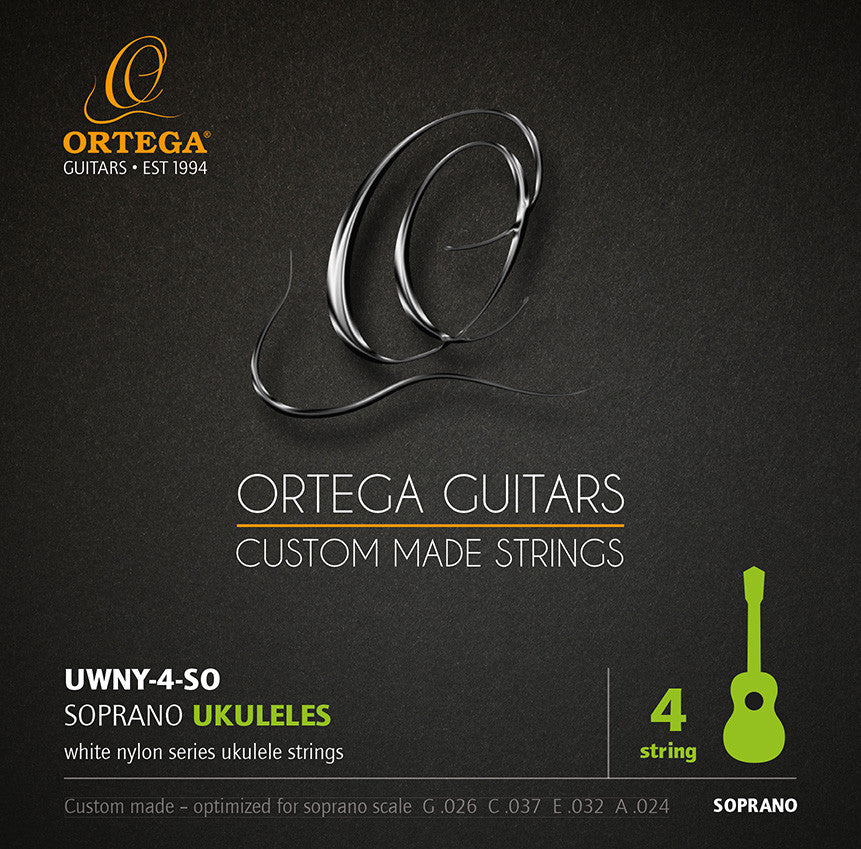 ORTEGA Custom Made Strings Ukulele String Set - Sopran 4 String