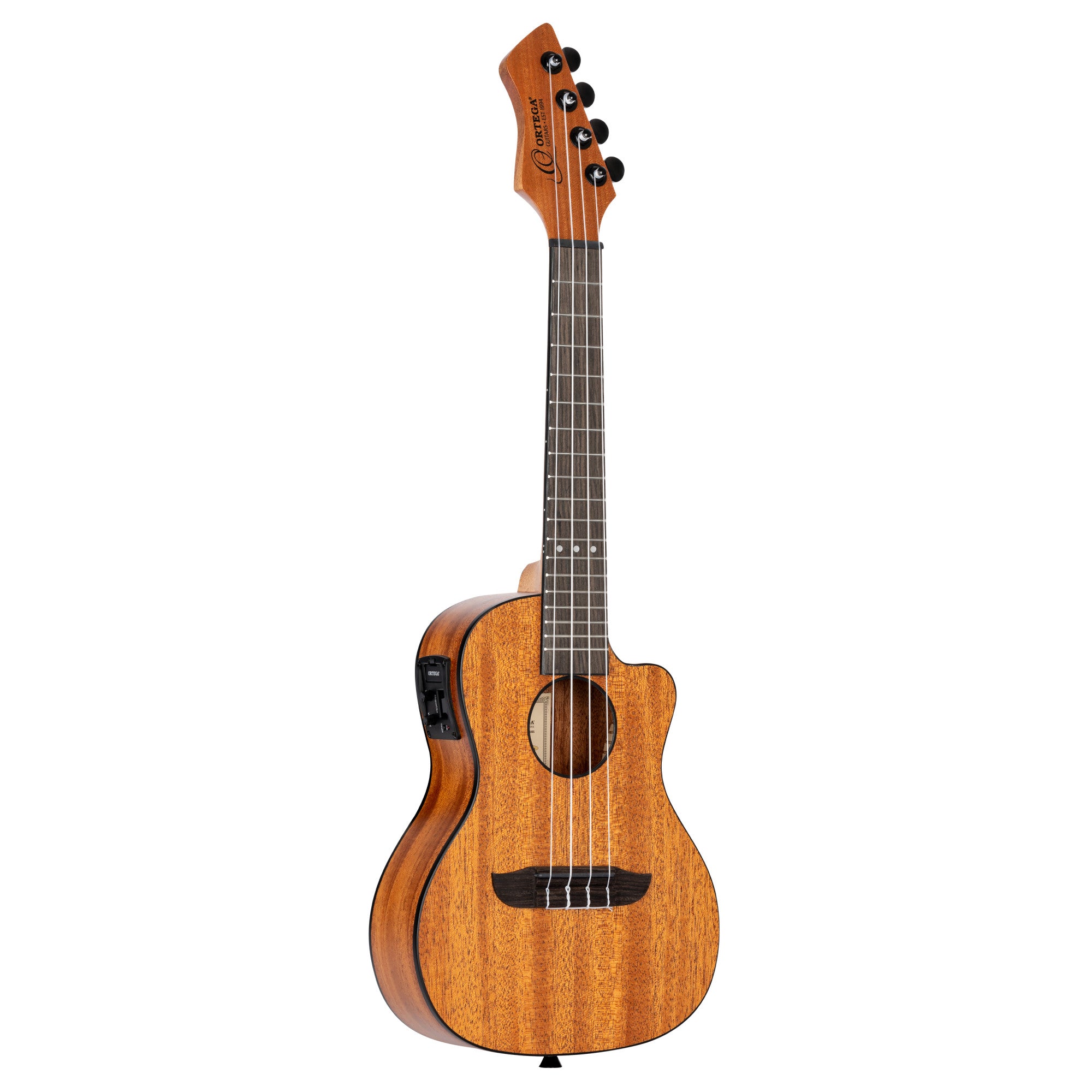 ORTEGA Horizon Serie Konzert Preamp Ukulele 4 String - Mahogany Natural