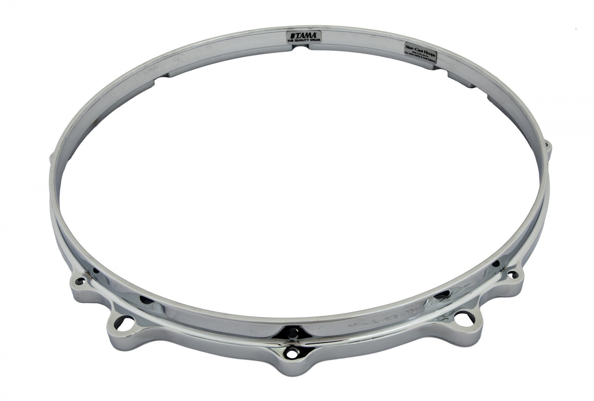 TAMA Die-Cast Hoop 14" 8-Loch - Chrom Starcast System Batter Side