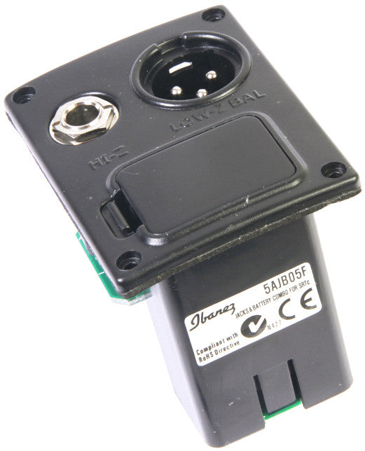 IBANEZ Ausgangsbuchse & Batteriehalter mit XLR - für SRTC Vorverstärker
