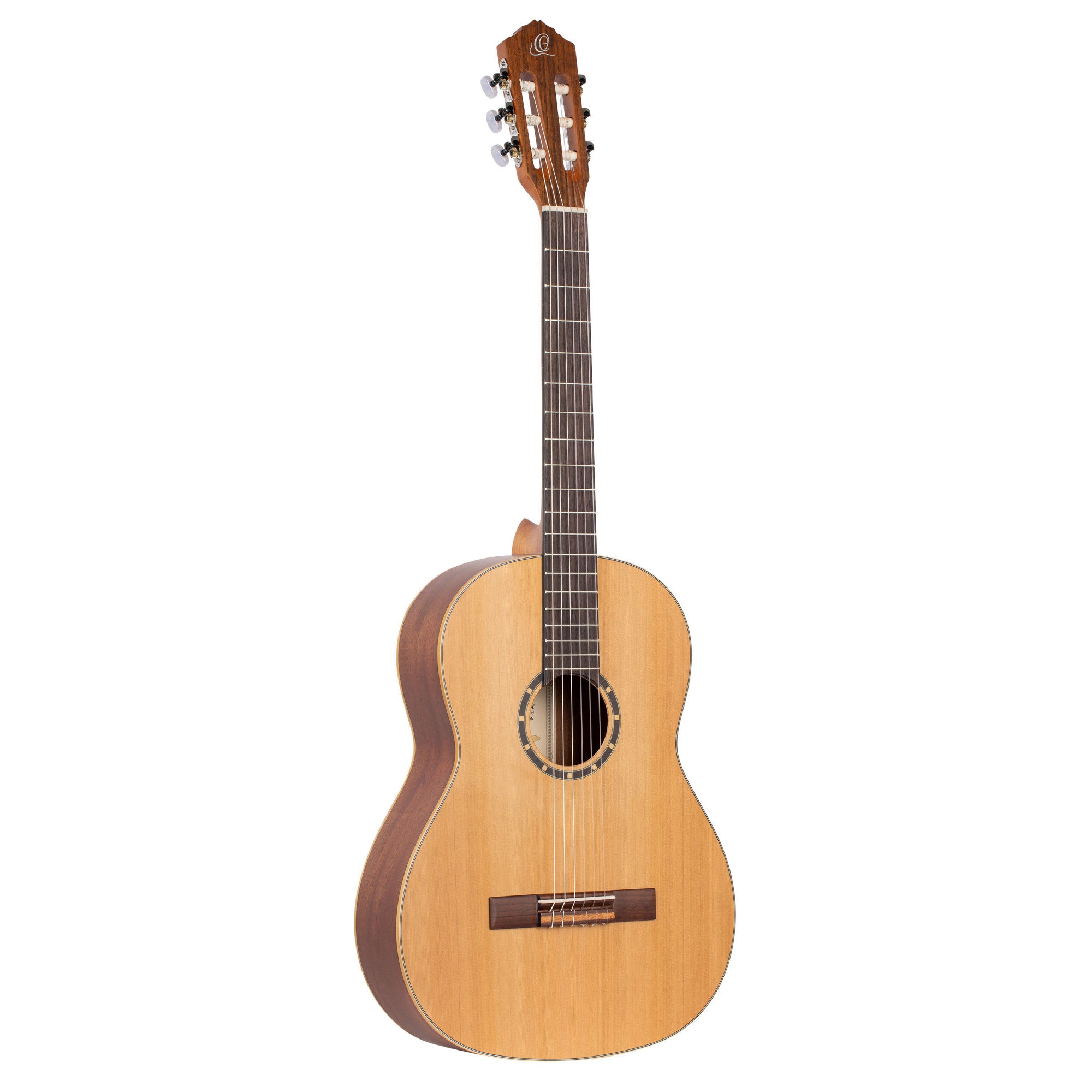 ORTEGA Family Series 4/4 Slim Neck Konzertgitarre 6 String - Zeder / Mahagoni Natur + Bag
