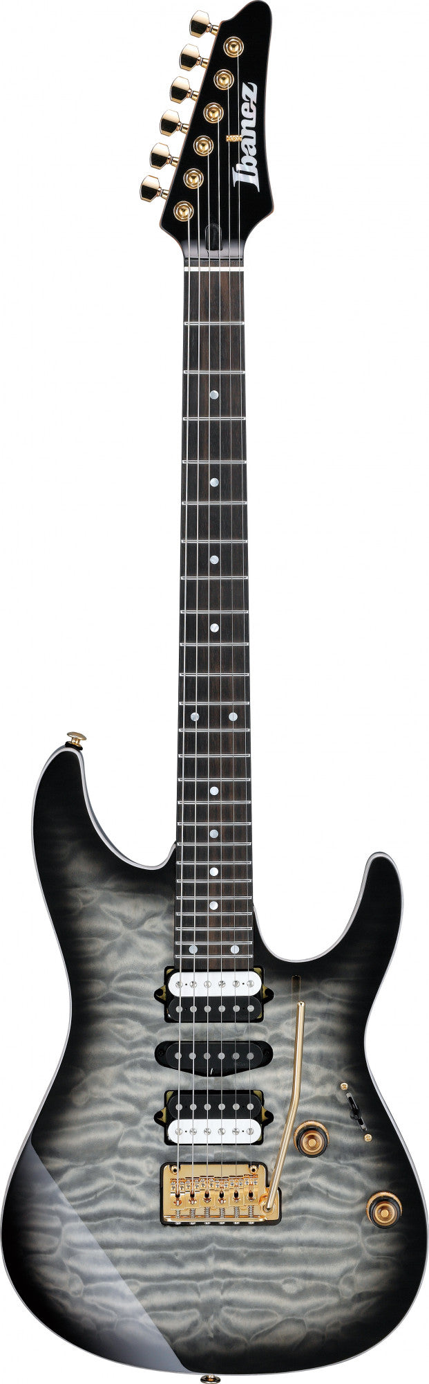 IBANEZ Premium AZ E-Gitarre 6-String - Black Ice Burst + Gigbag