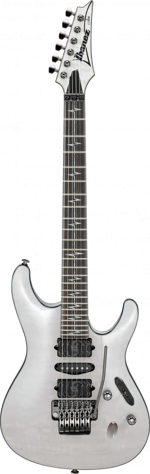 IBANEZ Nita Strauss Signature E-Gitarre 6-String - Ghost + Koffer