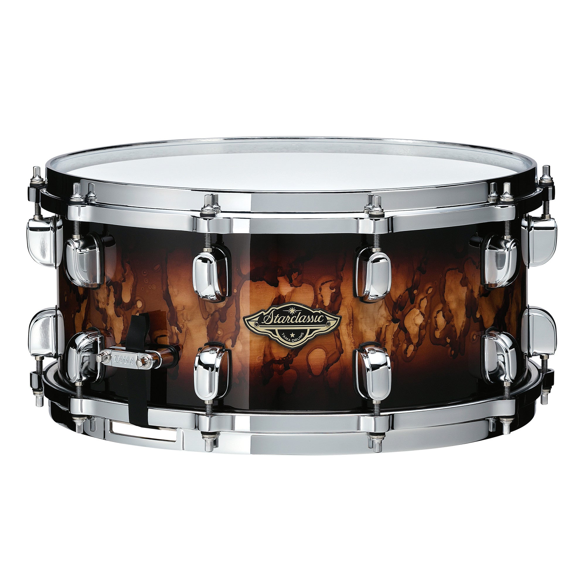 TAMA Starclassic Walnut/Birch Snaredrum 13" x 6" - Molten Brown Burst/Chrom HW