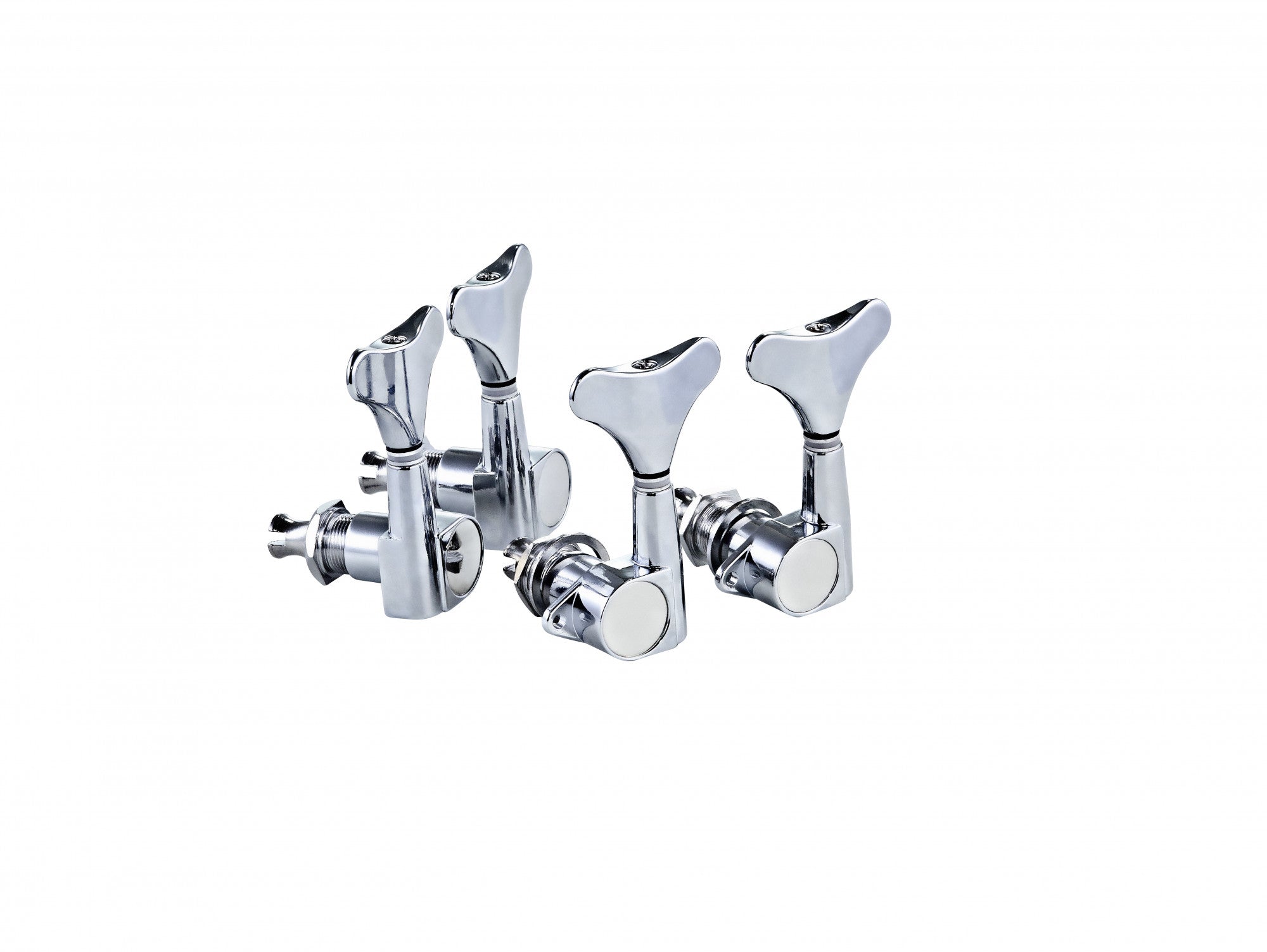 ORTEGA 2+2 Bass Tuning Machines - Chrom