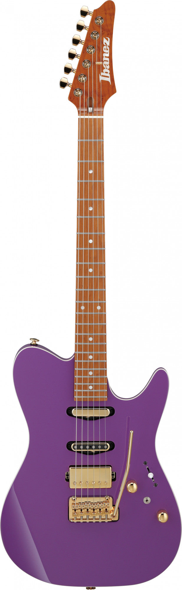 IBANEZ Lari Basillo Signature E-Gitarre 6-String - Violet + Koffer