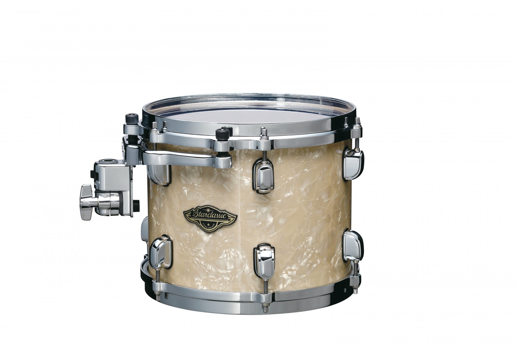 TAMA Starclassic Walnut/Birch Duracover Wrap Rack Tom 14" x 11" - Vintage Marine Pearl/Chrom HW