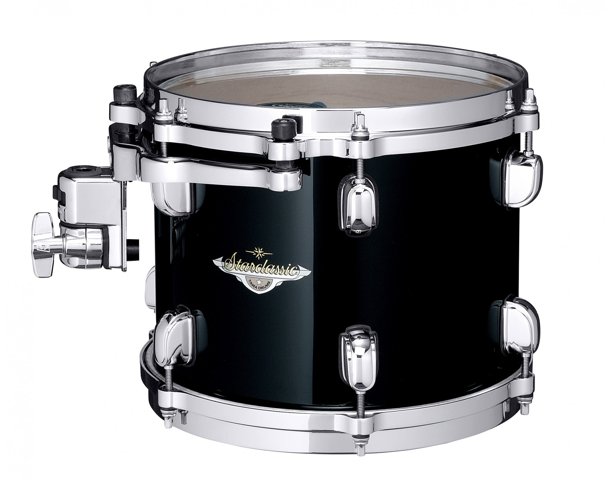 TAMA Starclassic Maple Lacquer Rack Tom 14" x 12" - Piano Black/Chrom HW
