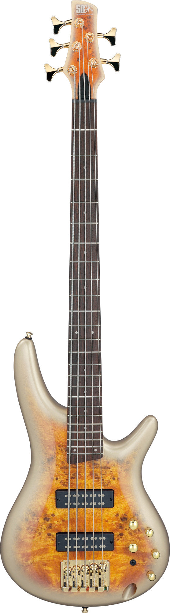 IBANEZ SR E-Bass 5-String - Mars Gold Metallic Burst