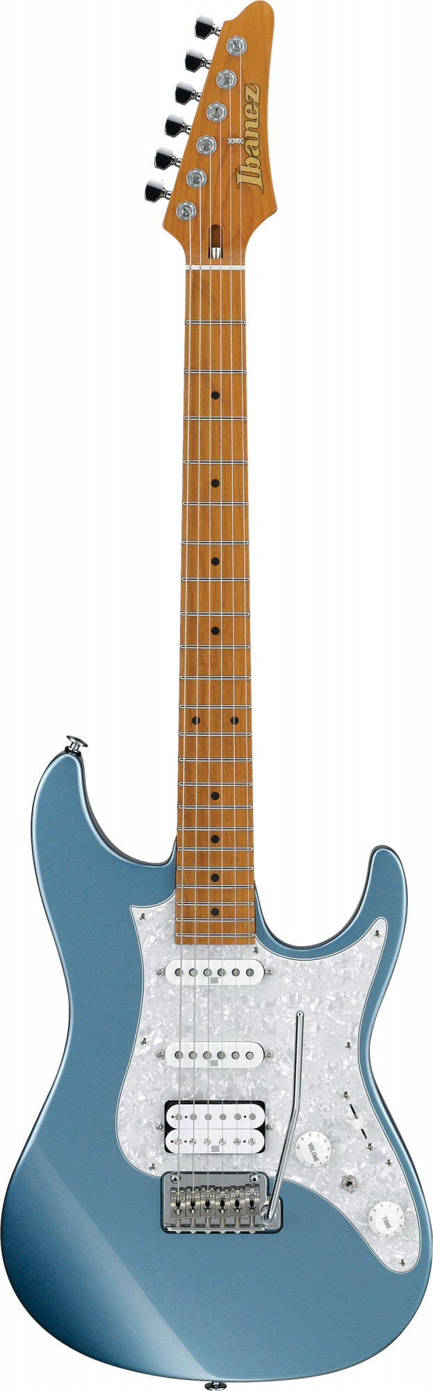 IBANEZ Prestige AZ E-Gitarre 6-String - Ice Blue Metallic + Koffer (M20AZ)