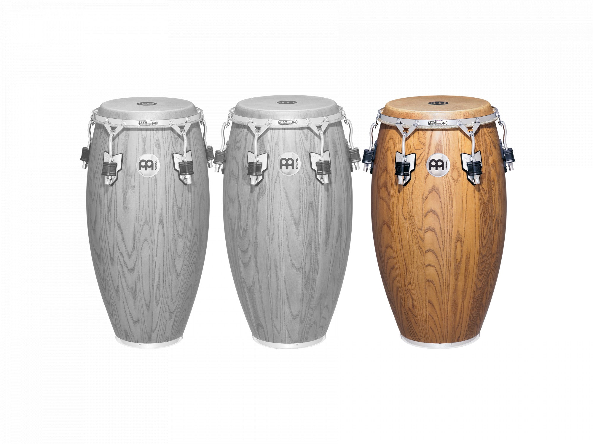 MEINL Percussion Woodcraft Series Conga - 12 1/2" Zebra Finished Ash