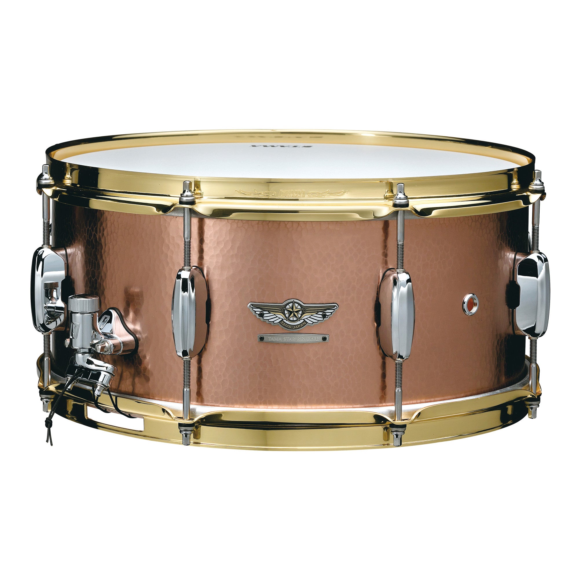 TAMA STAR Reserve Hand Hammered Copper Snaredrum 14" x 6,5"