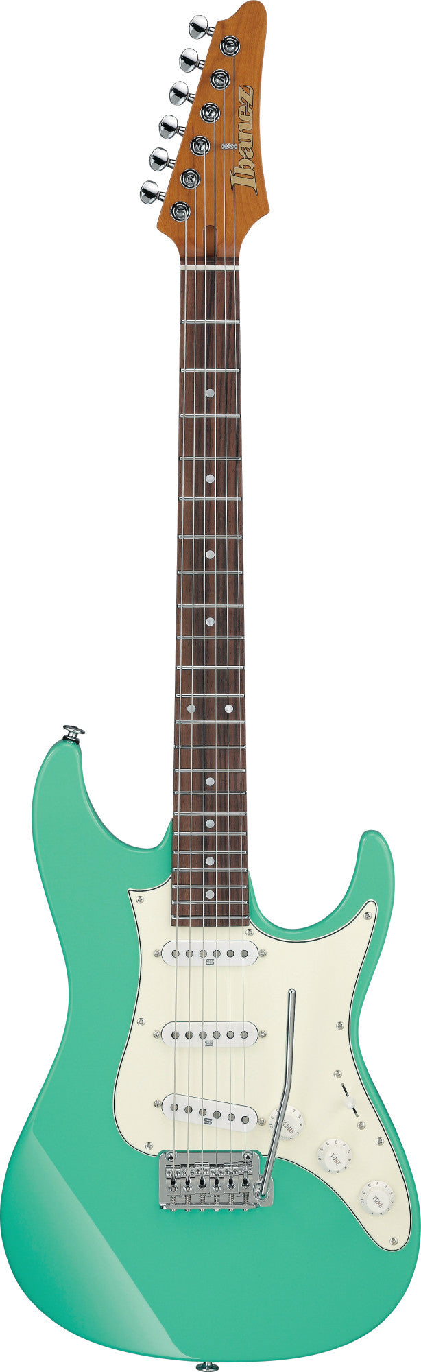 IBANEZ Prestige AZN E-Gitarre 6-String - Sea Foam Green + Koffer