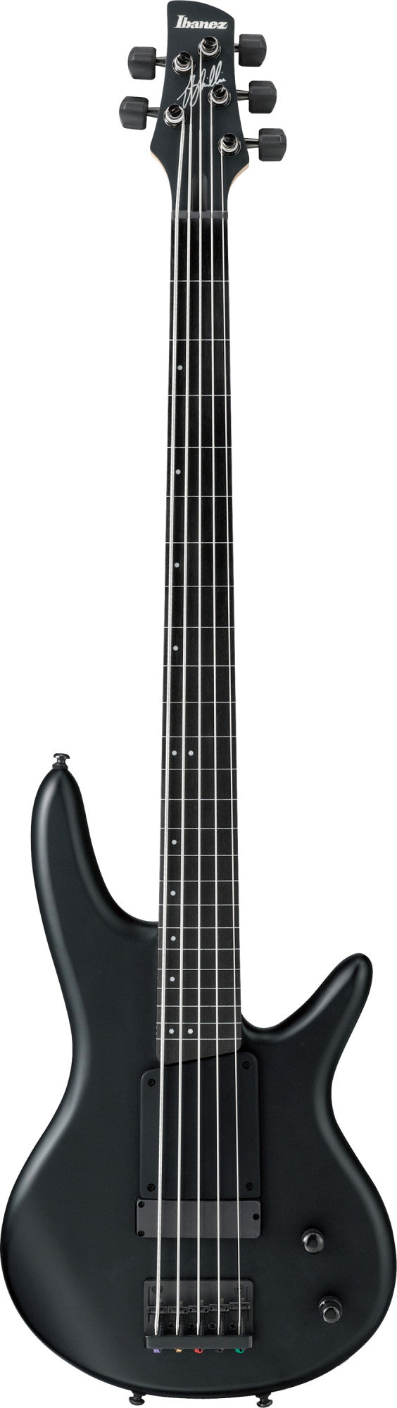 IBANEZ Gary Willis Signature E-Bass 5-String Fretless - Black Flat