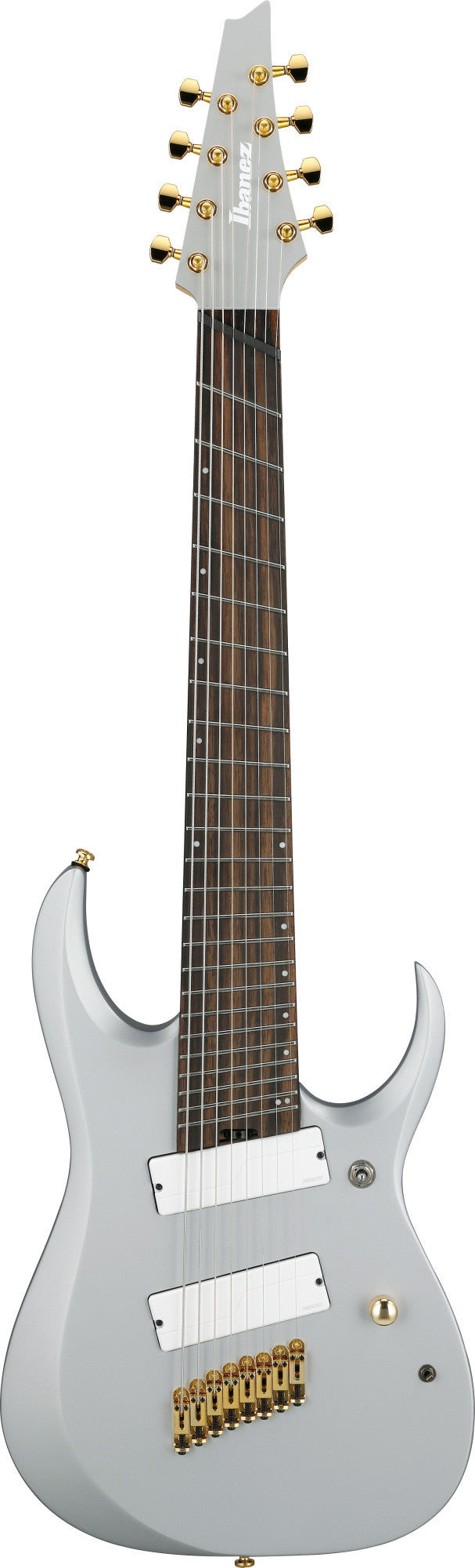 IBANEZ Axe Design Lab RGD E-Gitarre 8-String Multi Scale - Classic Silver Metallic
