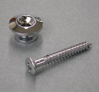 IBANEZ Gurtknopf aus Metall für Akustikgitarren - chrom