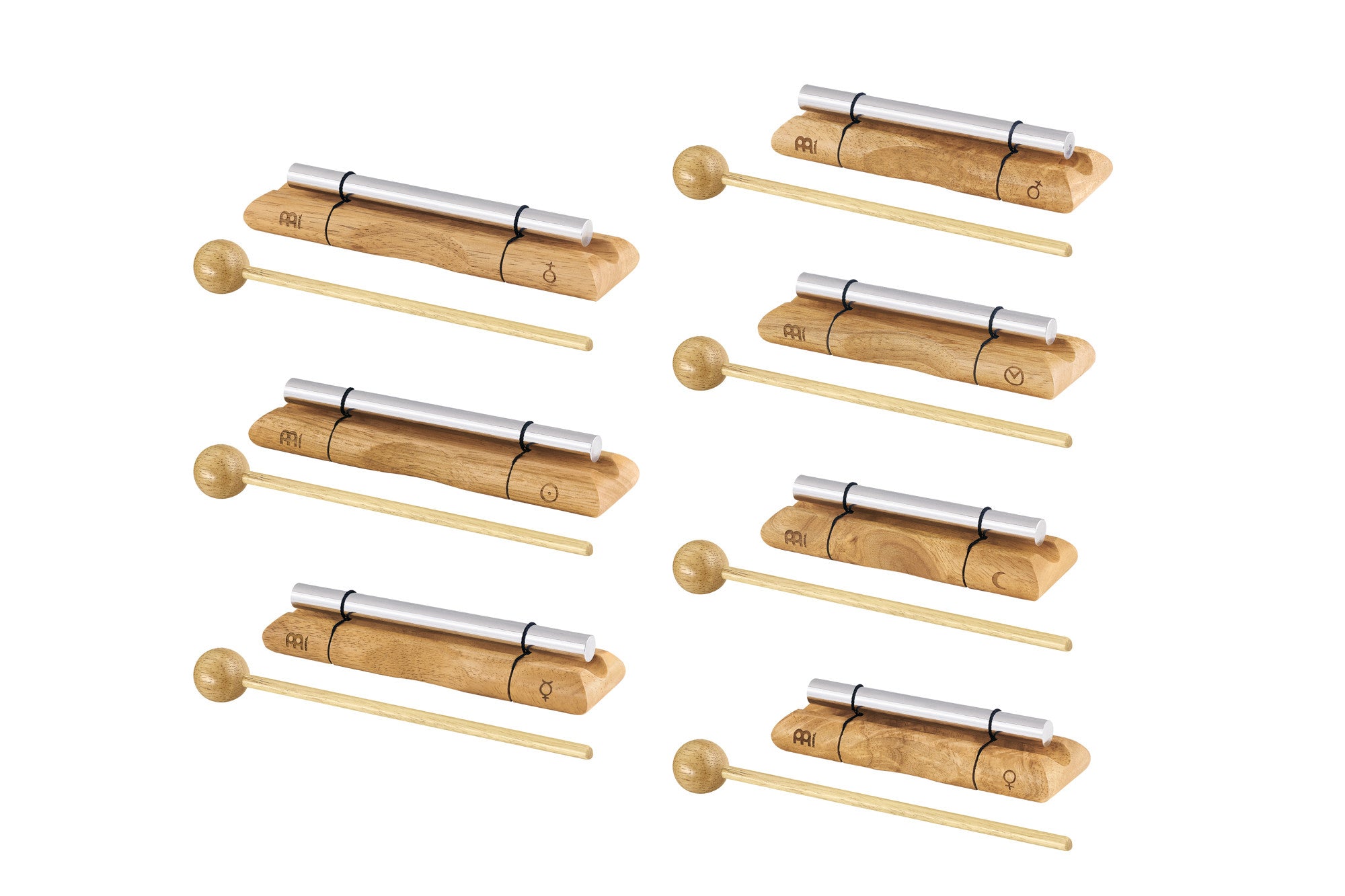 Meinl Sonic Energy Energy Chimes Chakra Set - 7 teilig