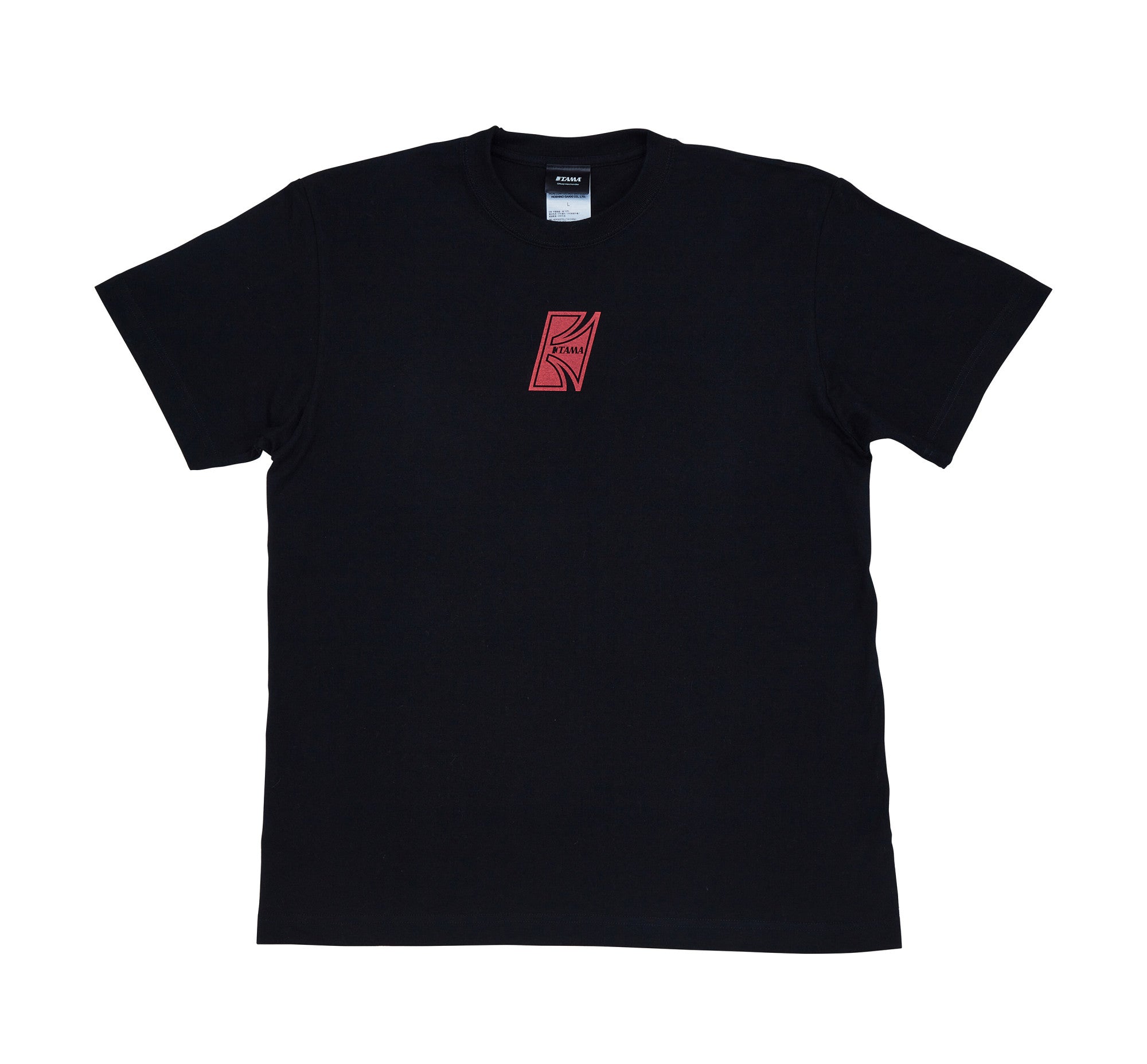 TAMA T-Shirt "Red Logo" - Schwarz - S