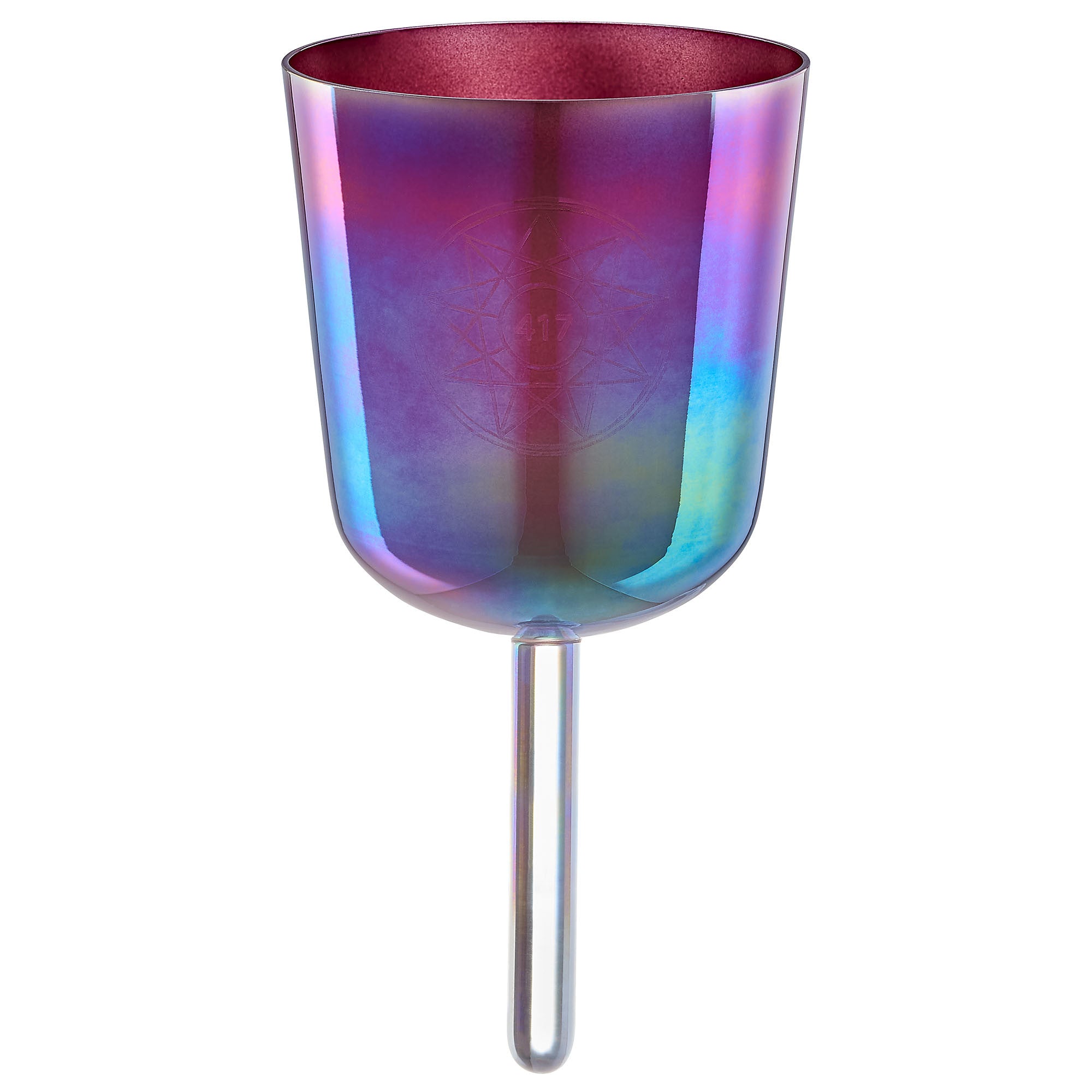 Meinl Sonic Energy 5,75" Essence Solfeggio Crystal Singing Bowl Re 417 Hz, Kupferbraun