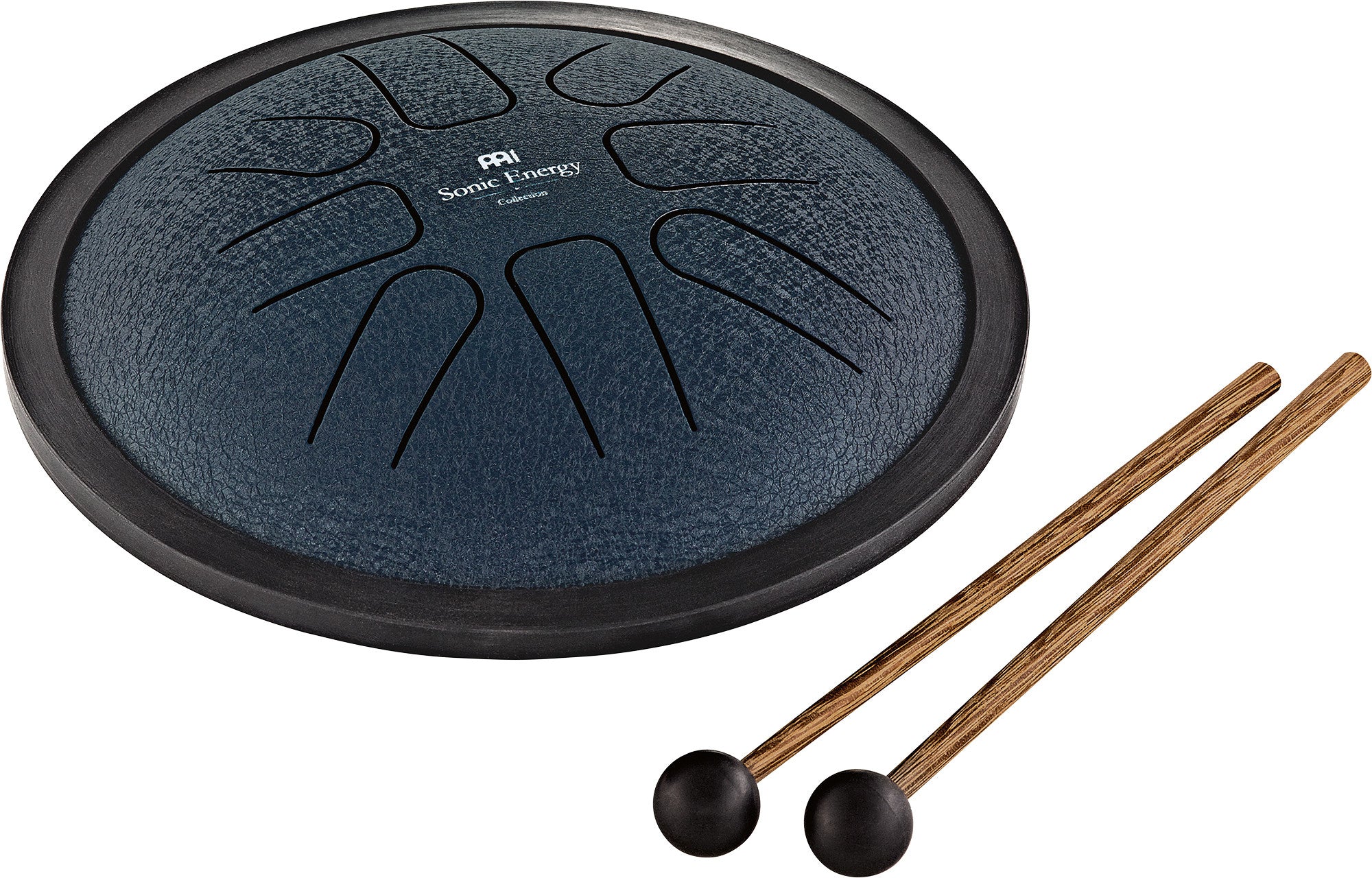 MEINL Sonic Energy Small Steel Tongue Drum 7" - G Moll/8 Töne/440 Hz - Marineblau