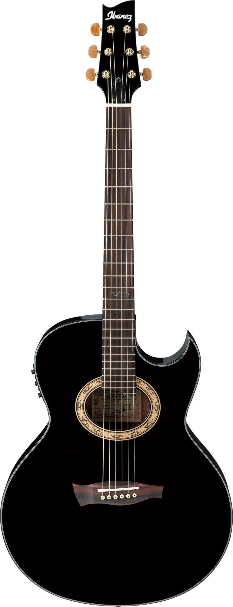 IBANEZ Steve Vai Signature Akustikgitarre 6-String - Black Pearl