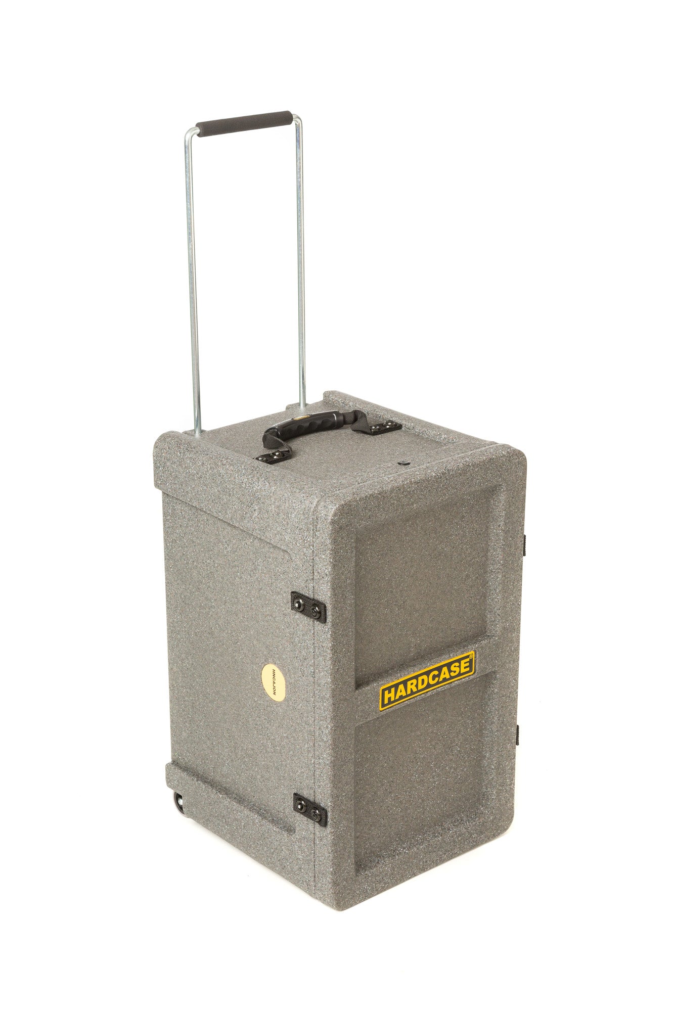 HARDCASE Cajon Case - Granite/komplett Velour gepolstert