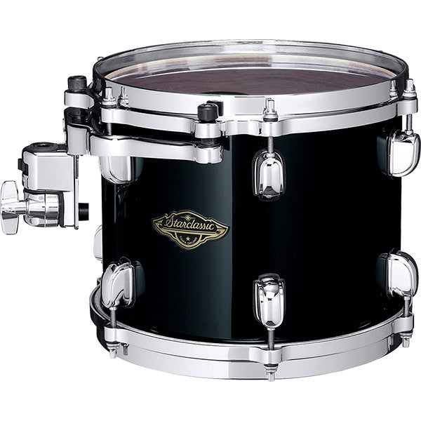 TAMA Starclassic Walnut/Birch Lacquer Rack Tom 14" x 11" - Piano Black/Chrom HW