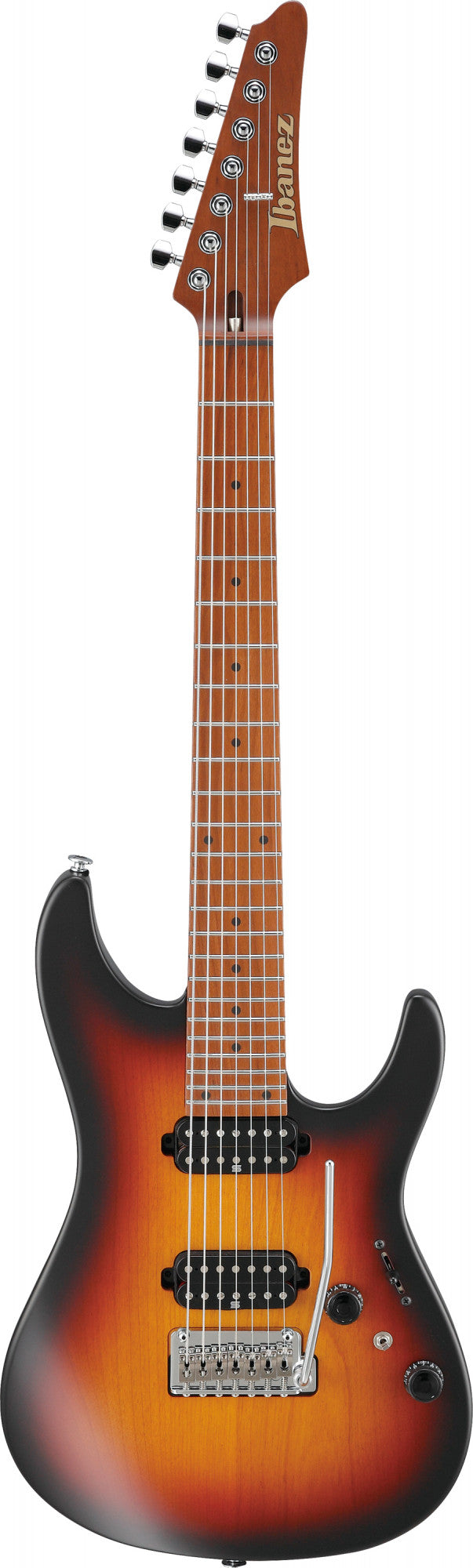 IBANEZ Prestige AZ E-Gitarre 7-String - Tri Fade Burst + Koffer M20AZ