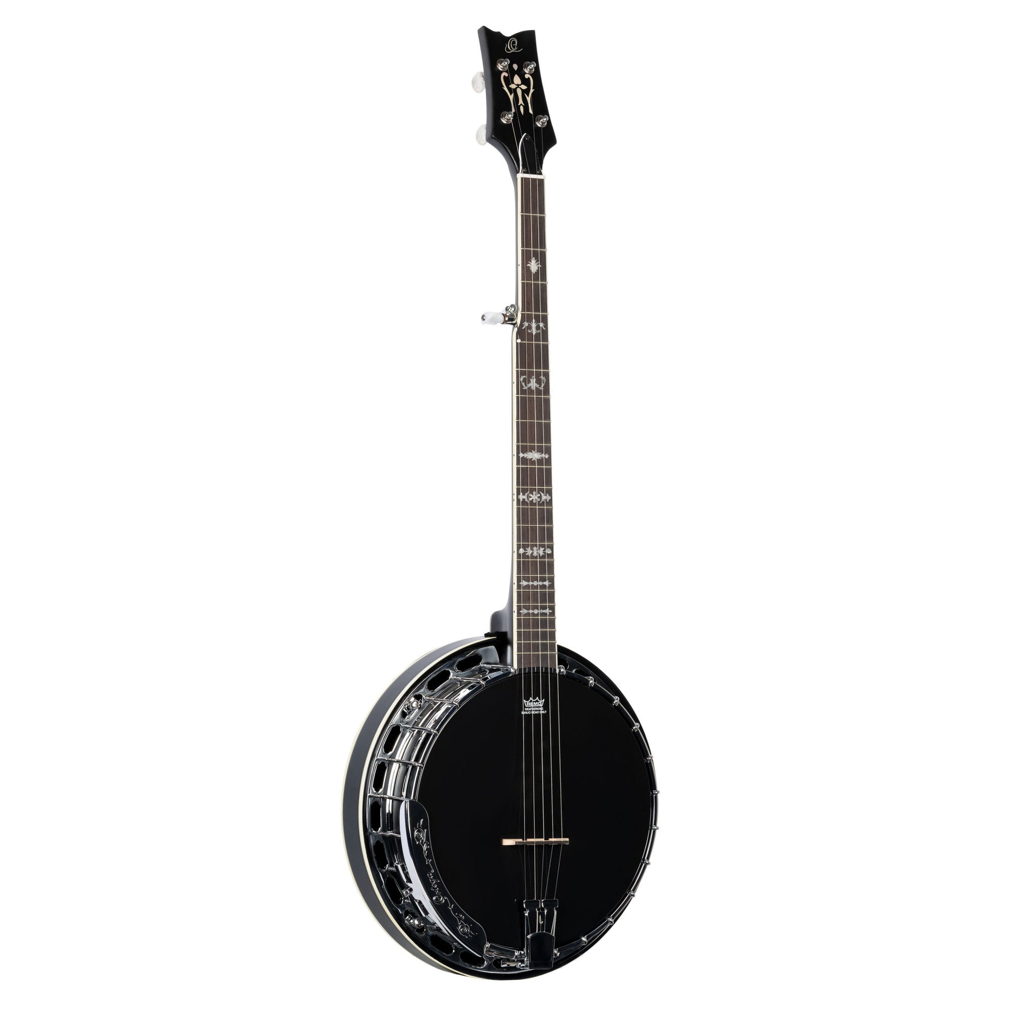 ORTEGA Raven Serie Banjo 5 String - Mahogany Black + Bag