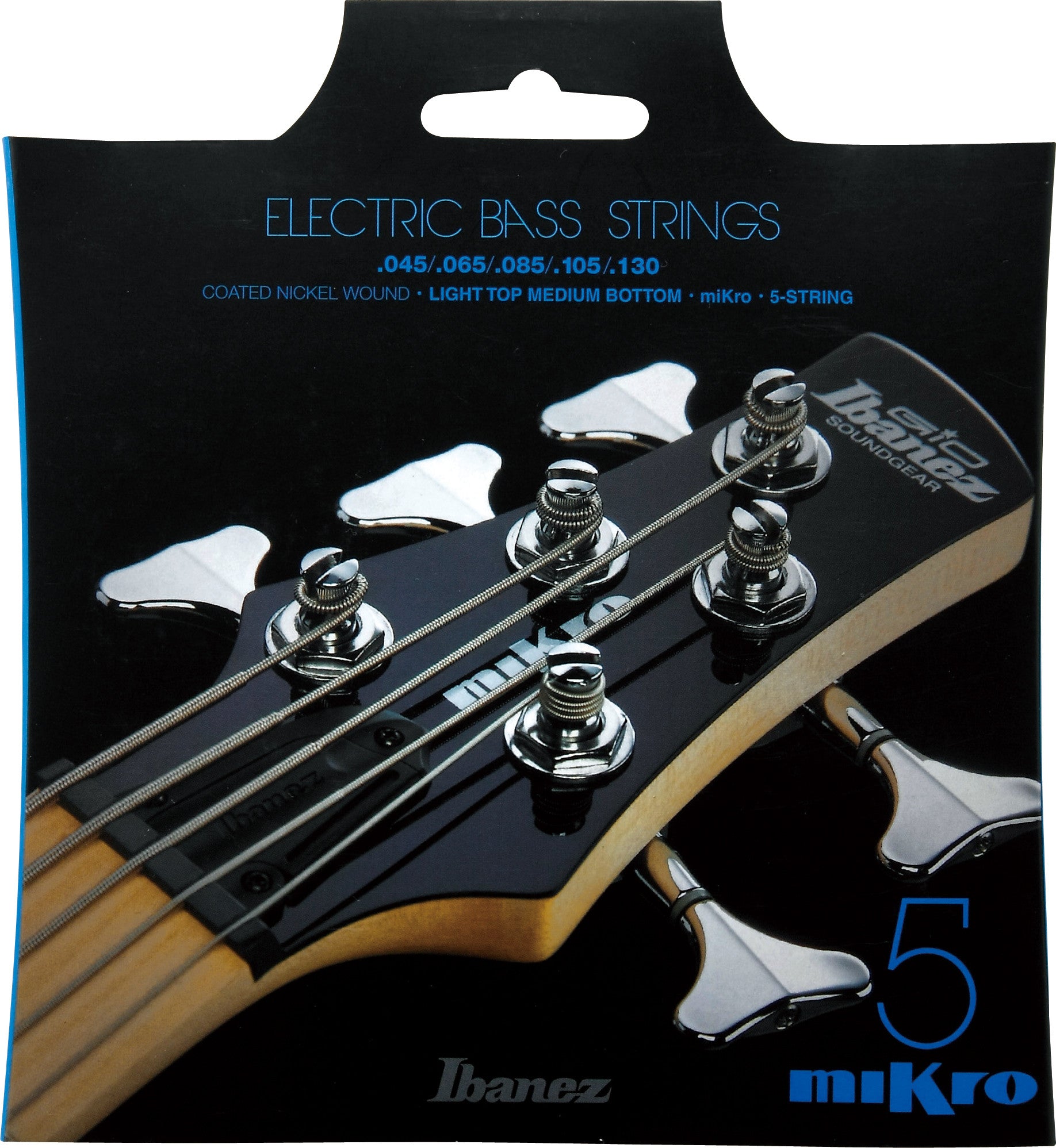 IBANEZ Saiten Set für 5 String Bass - Mikro Mensur