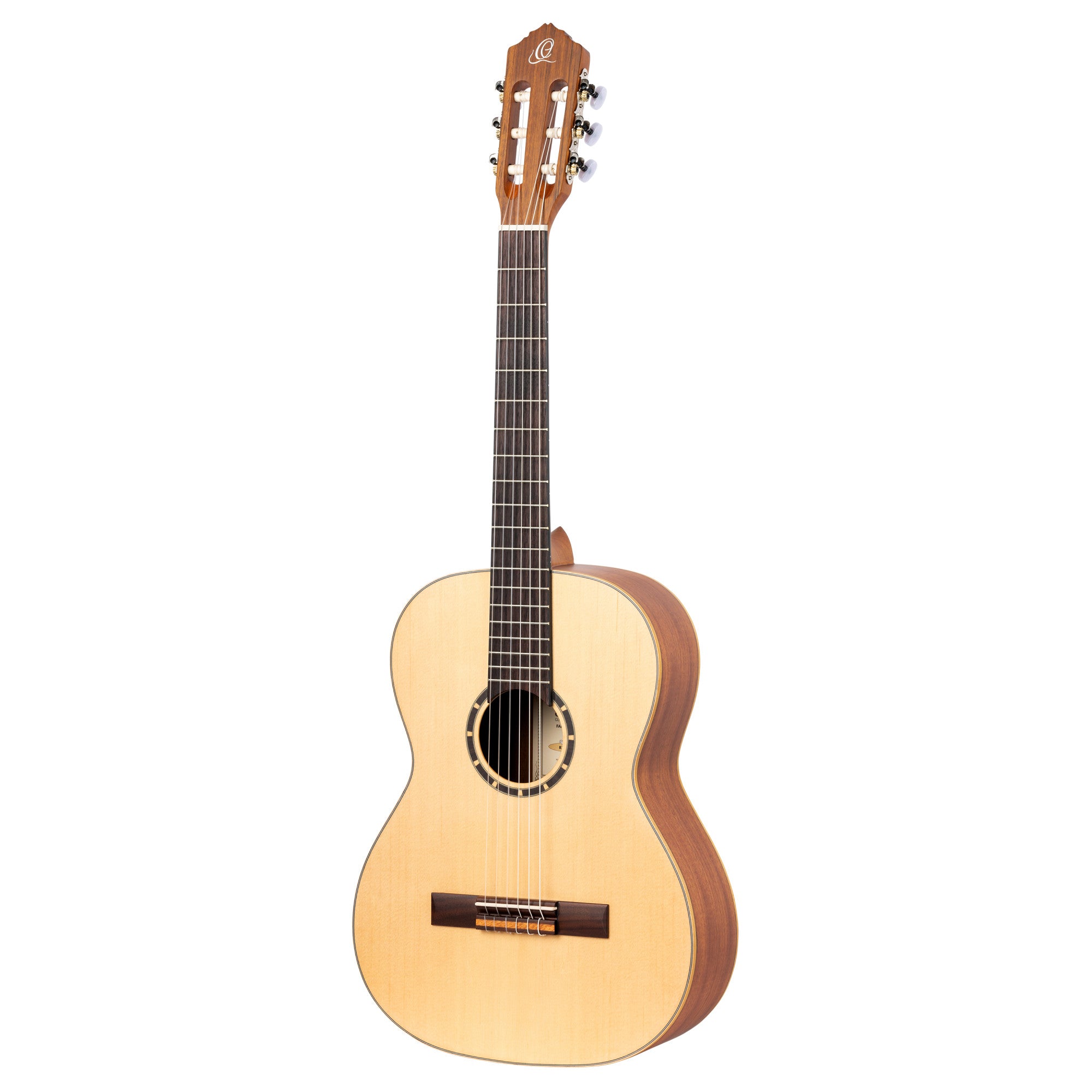 ORTEGA Family Series 7/8 Konzertgitarre 6 String Lefty - Mahagoni Natur + Bag