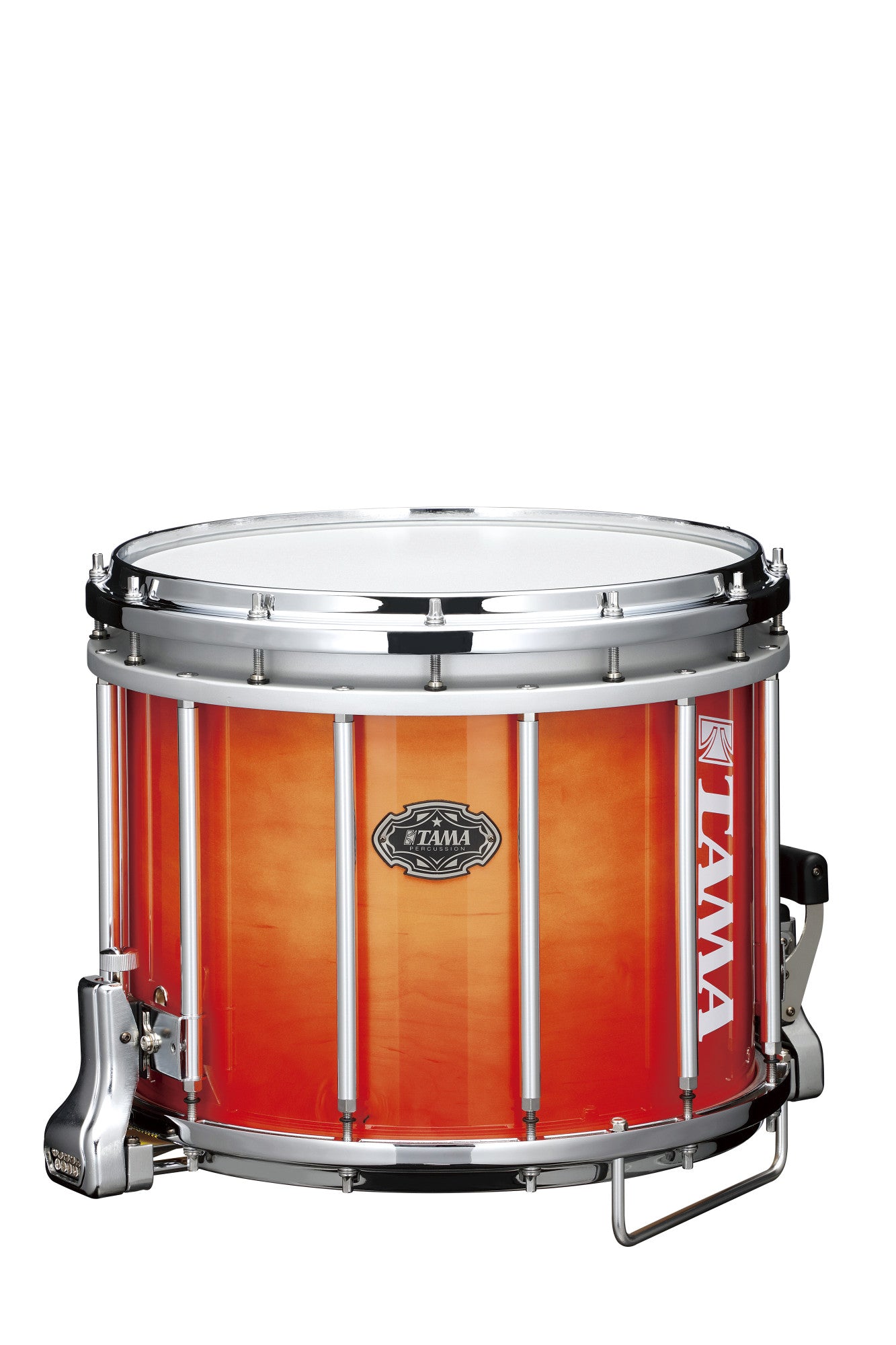 TAMA Fieldstar Marching Snaredrum 14" x 12" - Tangerine Lacquer Fade
