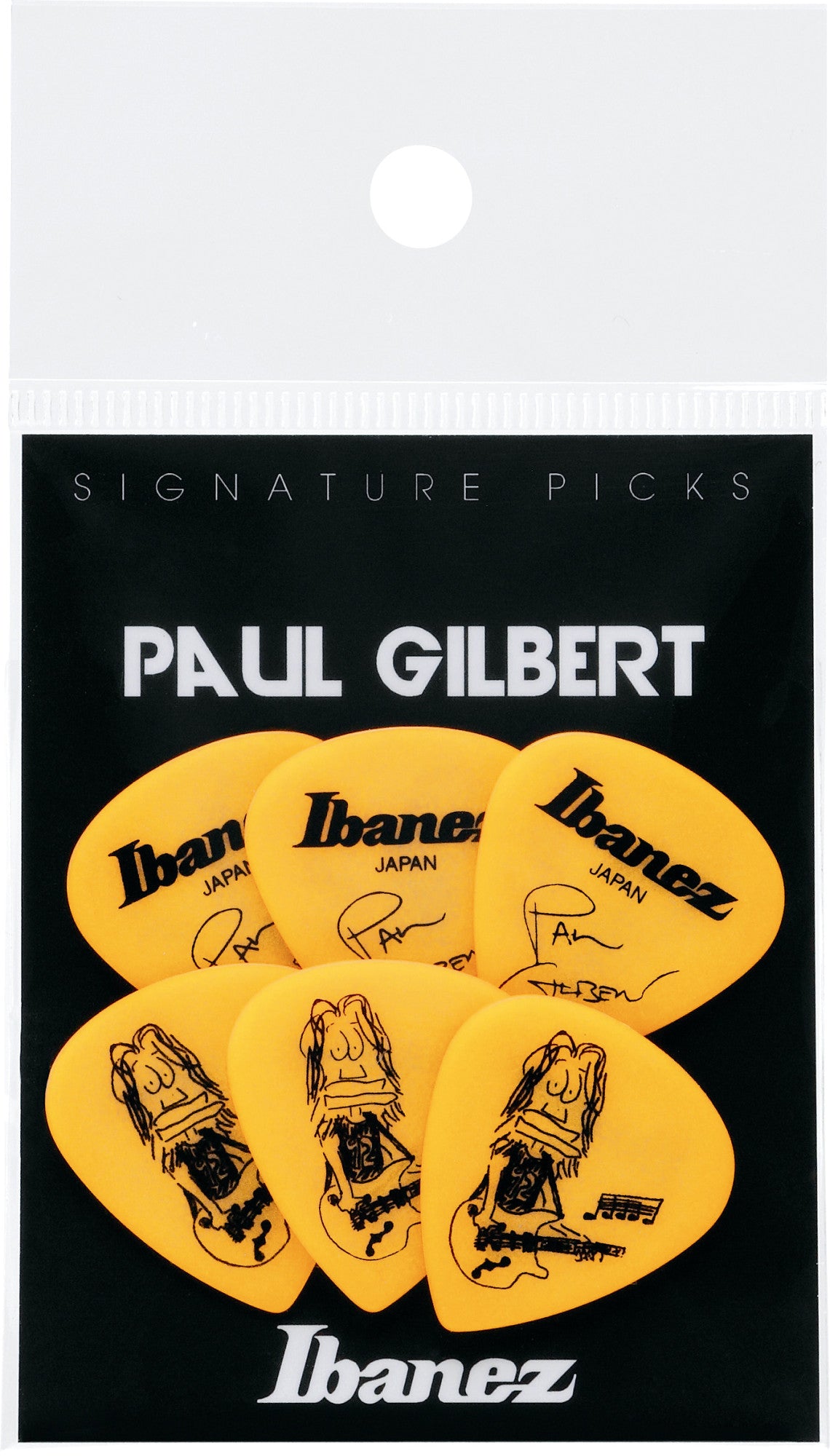 IBANEZ Paul Gilbert Signature Picks - 6er Pack