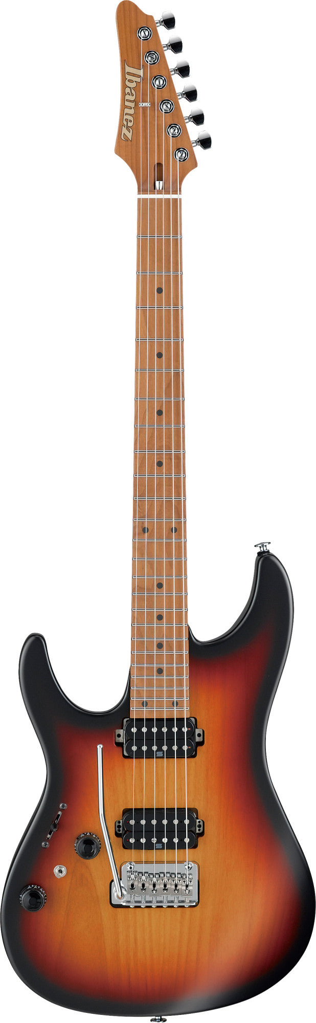 IBANEZ Prestige AZ E-Gitarre 6-String Lefty - Tri Fade Burst + Koffer (M20AZL)
