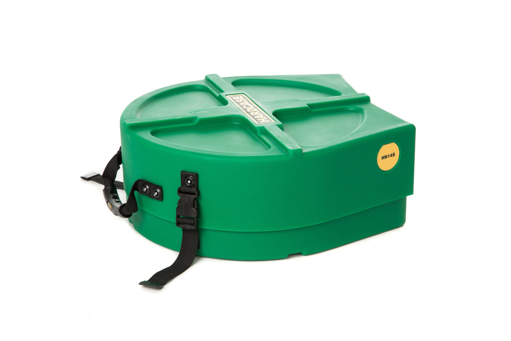 HARDCASE Snaredrum Case 13" (5“ – 8“) - Dark Green / komplett gepolstert